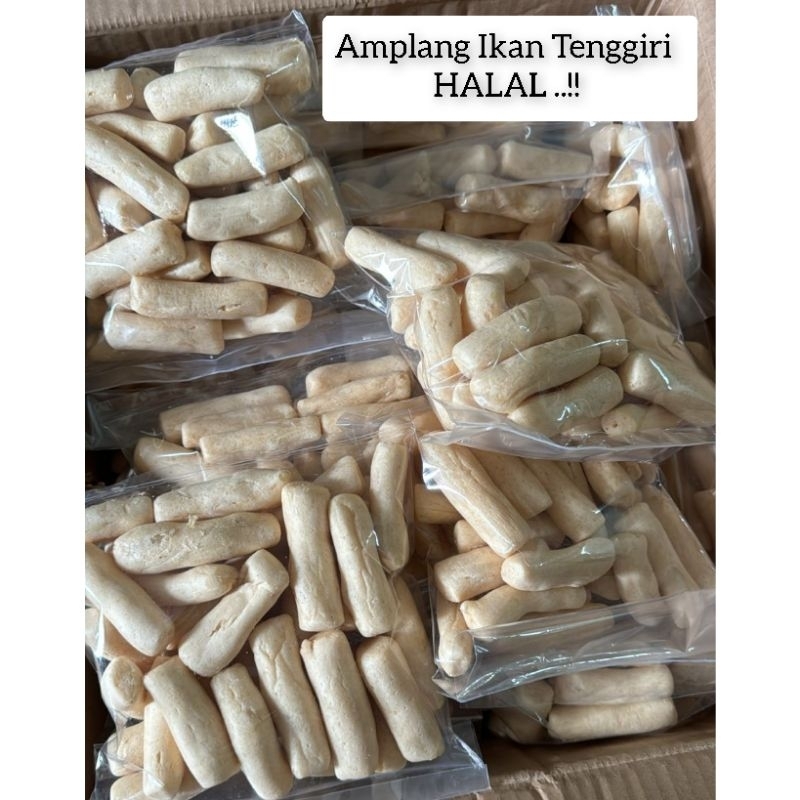 

Amplang Ikan Tenggiri (±100gr) Amplang Pontianak / Oleh oleh Khas Pontianak / Getas Ikan / Kerupuk Ikan / Krupuk Ikan Khas Pontianak / Oleh Oleh Pontianak