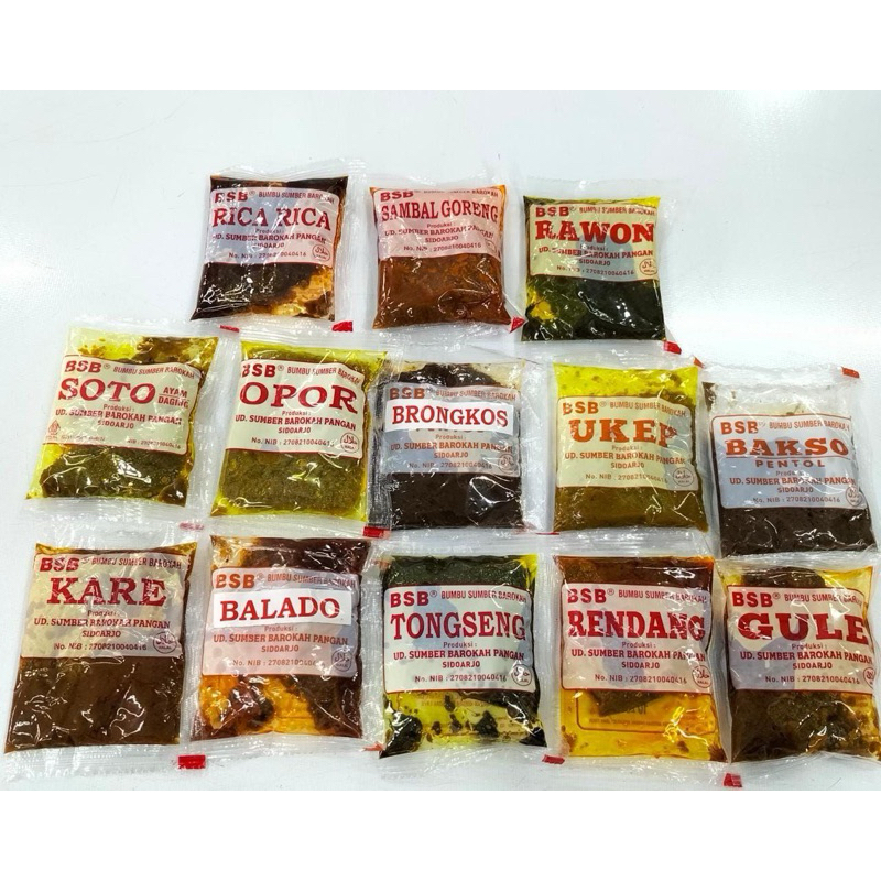 

BUMBU INSTAN BSB Tongseng