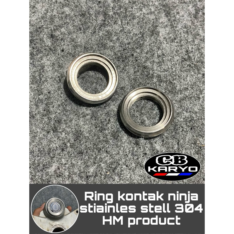 RING KONTAK STAINLES CB PNP SHOCK  NINJA