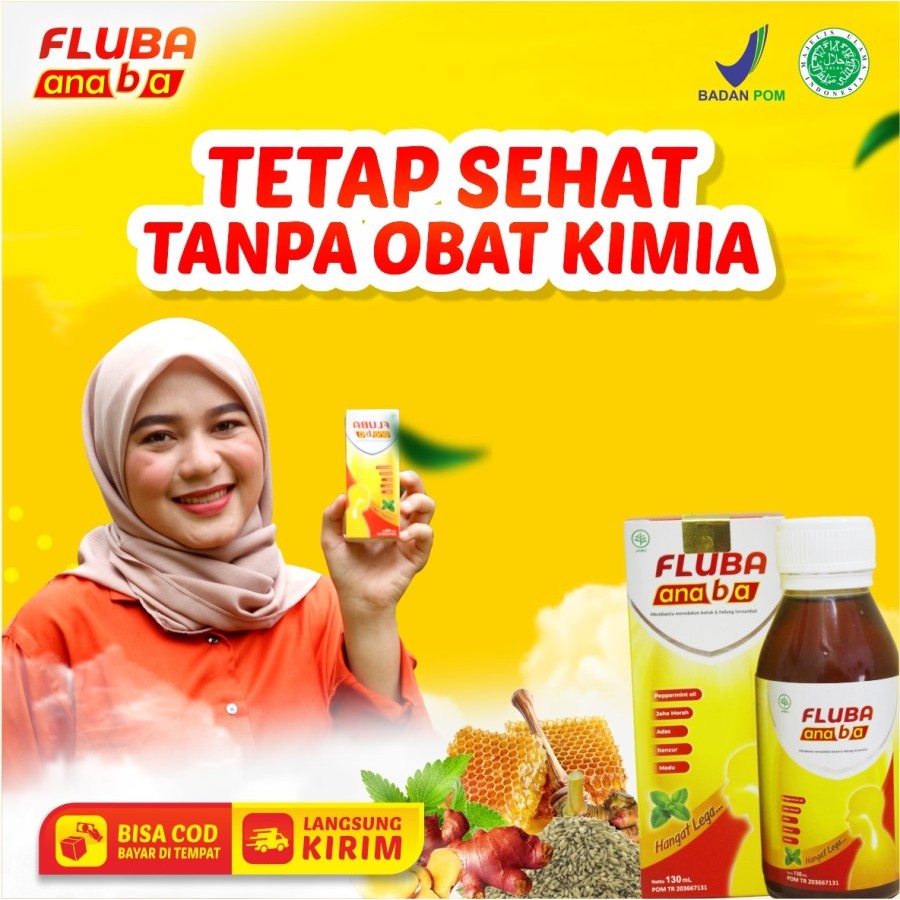 

Madu Herbal Fluba Anaba Anak dan Dewasa 1 Botol - 130ml