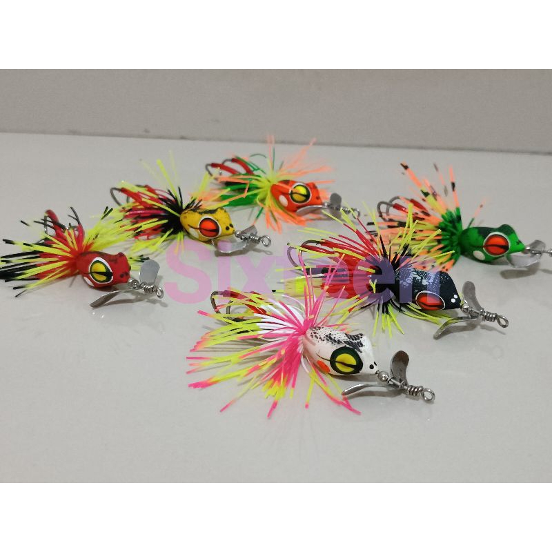 Sleter Mini Sleter Slash Bait 10 Gram 6 CM Umpan Casting Gabus Toman