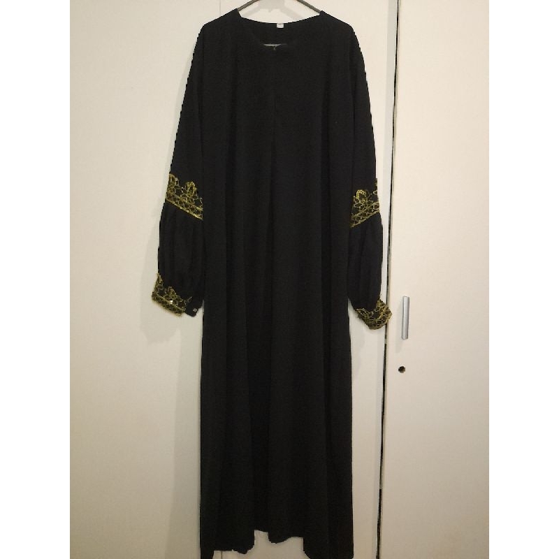 [ preloved ] Abaya brokat DUBAI