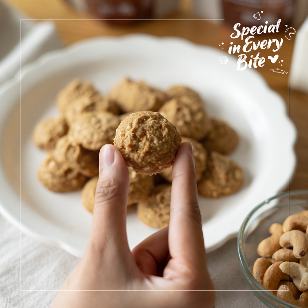 

ady78 Cashewcinno Cookies - Gluten Free Cappuccino Cashew Cookies 70gr