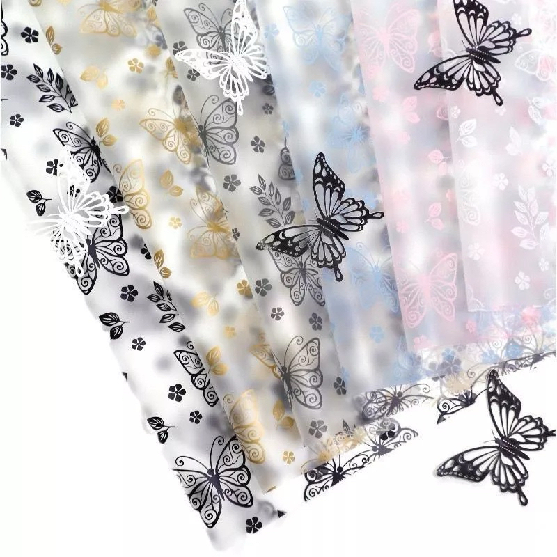 

Kertas Buket Bunga Kertas Cellophane Motif Kupu Kupu
