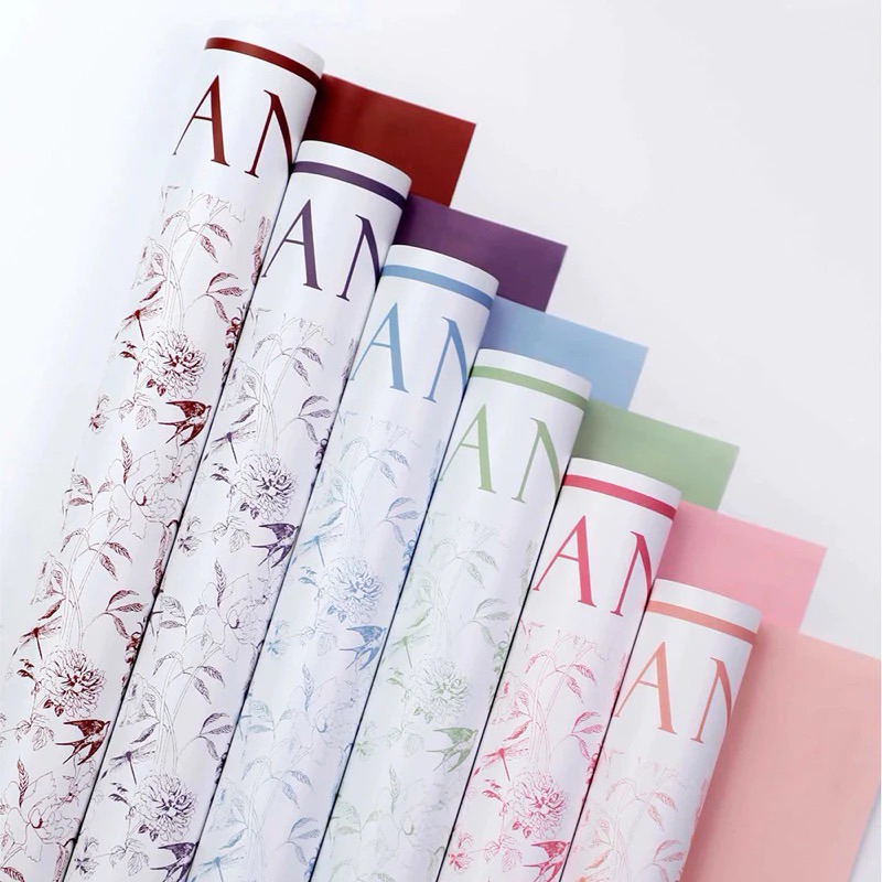 

Kertas Buket Cellophane Romantic Love / Flower Wrapping Paper Cellophane