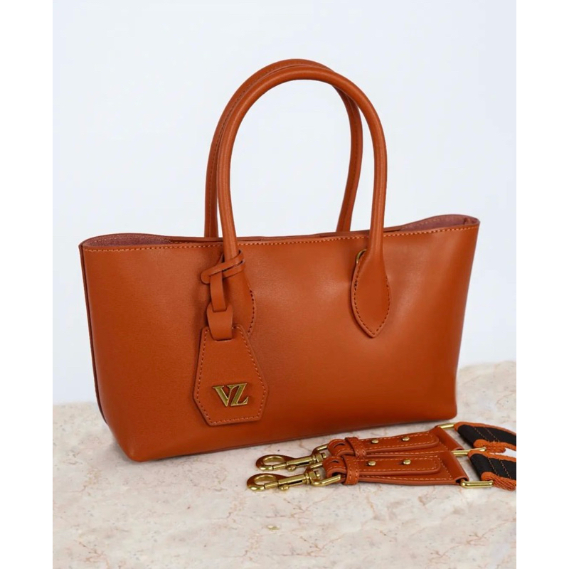 Preloved / PL Baguette Bag (Brown) - Vivi Zubedi