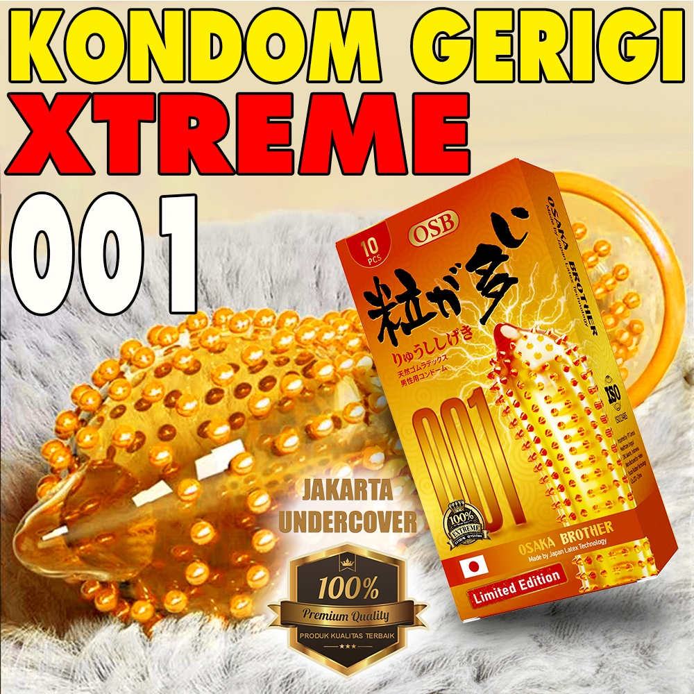 Kondom Gerigi Extreme Berduri 001 - Condom Dotted Cat Tongue OSB Osaka Brother