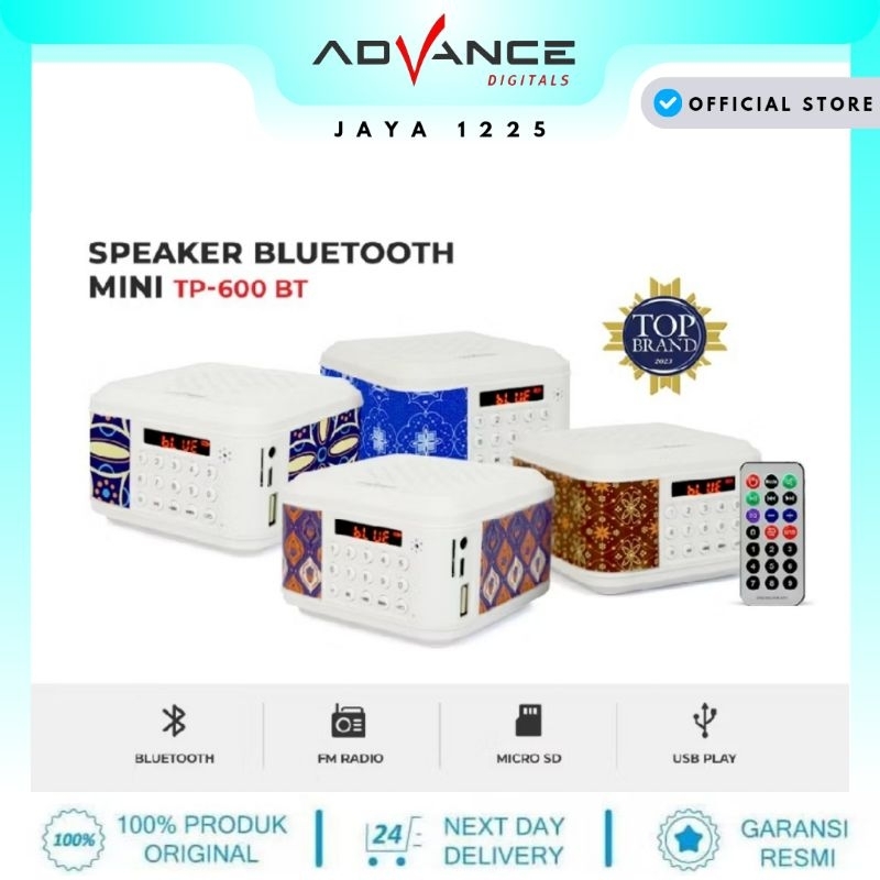 SPEAKER ALQURAN ADVANCE TP600 BLUETOOTH TERMURAH