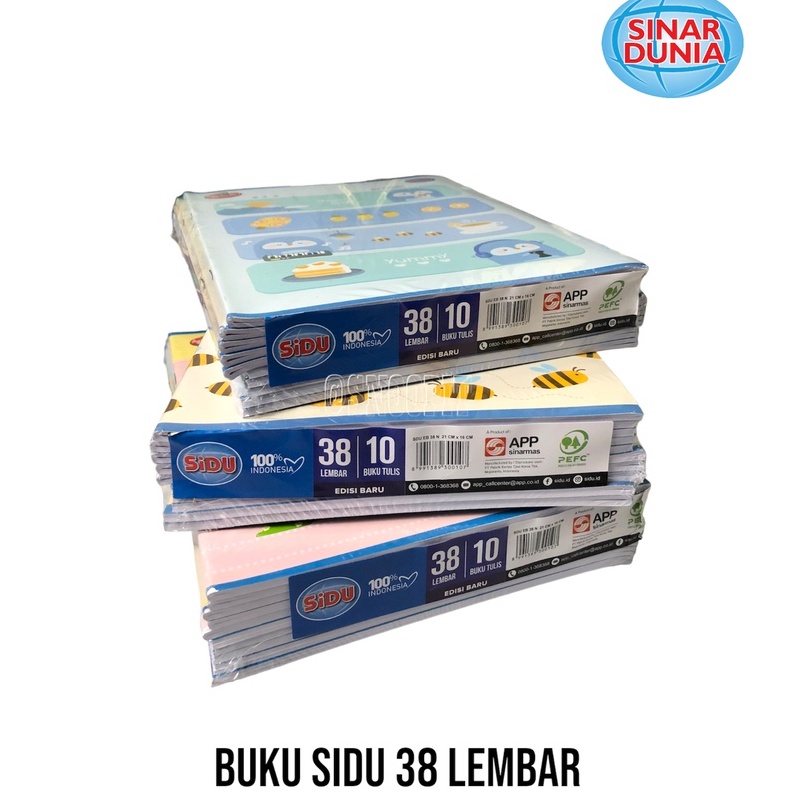 

KODE N86V PROMO MURAH GROSIR Buku Tulis Sinar Dunia SIDU KIKY 38 Lembar Perpack