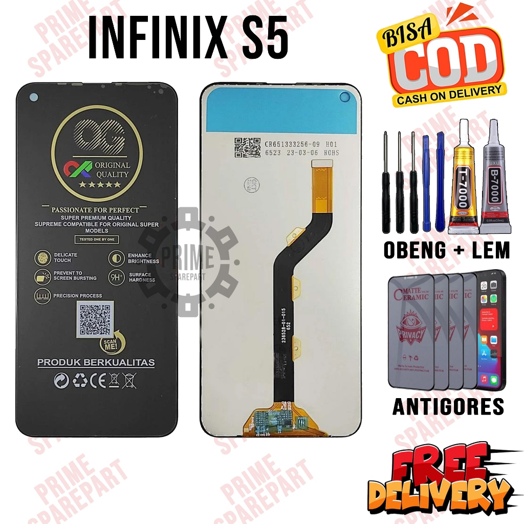 Lcd INFINIX S5 Original Oem Lcd Touchscreen INFINIX S5 Fullset