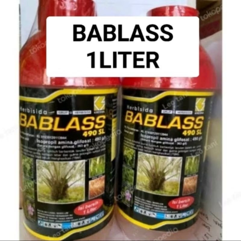 DISKON BABLAS 490SL 1 LITER HERBISIDA SISTEMIK / OBAT RUMPUT MATI SAMPAI AKAR / BABLAS 1LITER / babl