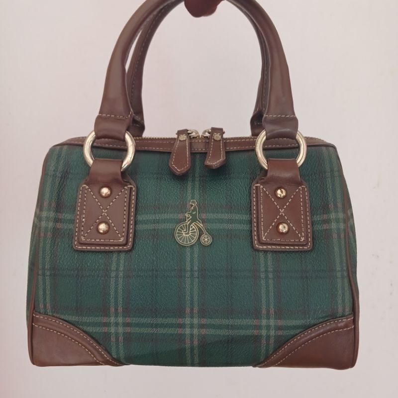 Tas kulit asli wanita speedy Beanpole