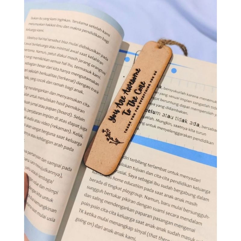 

GIFT HADIAH HARI GURU BOOKMARK PEMBATAS BUKU ESTETIK