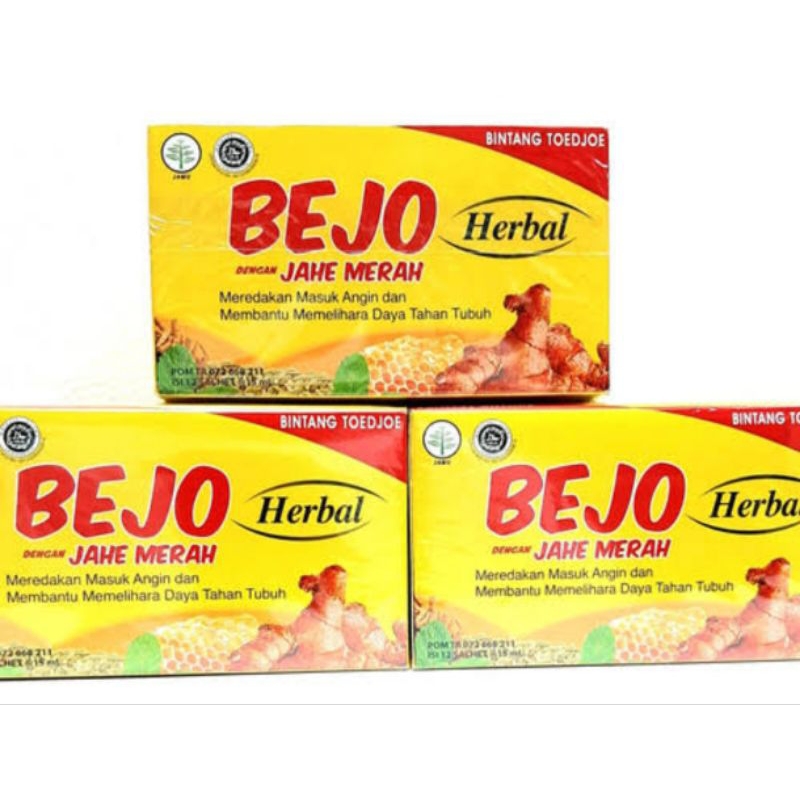 

BEJO JAHE MERAH ISI 6 SACHET