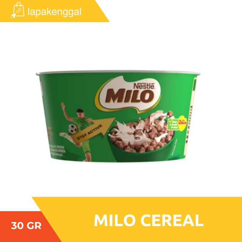 

Milo Cereal Cokelat Cup 30 gr