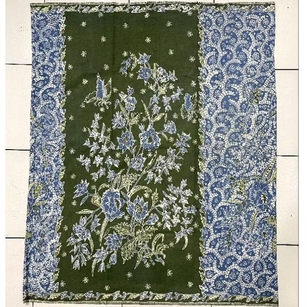 Batik Lawas Tulis Pekalongan motif Bunga Sarung Encim kisaran tahun 1970