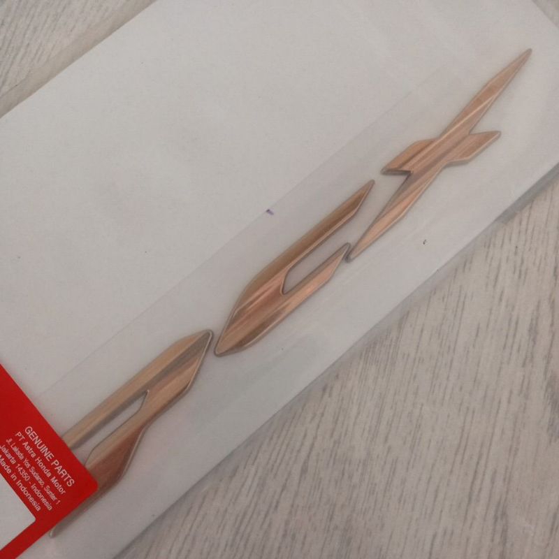 emblem pcx 160 gold ori