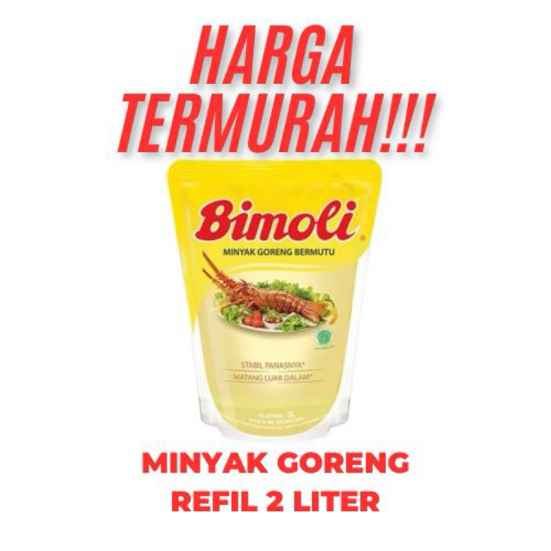 

minyak goreng bimoli 2L refil