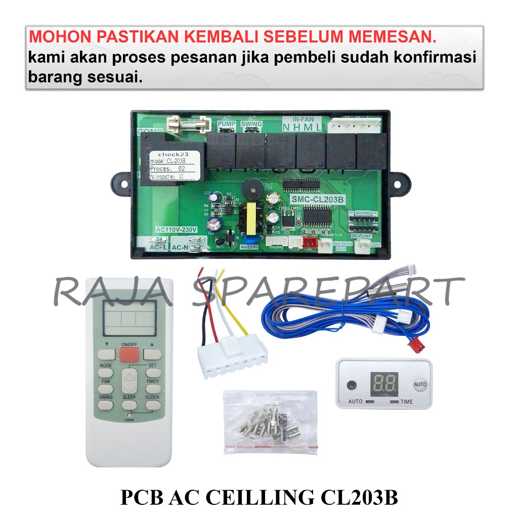PCL2 MODUL AC / PCB BOARD AC UNIVERSAL / PCB AC CEILLING CL203B