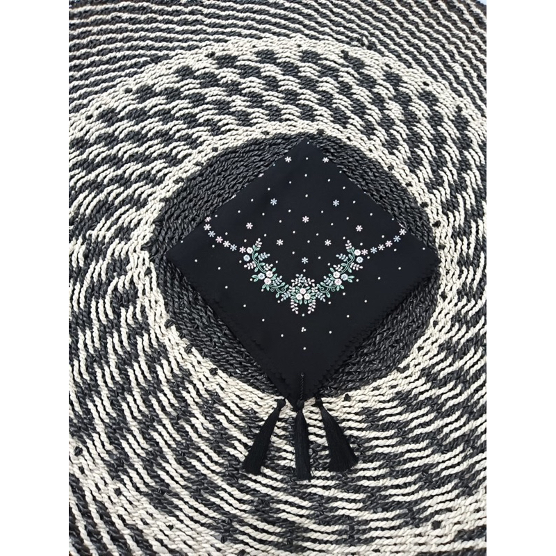 Alfath - Hijab Voal Bordir Tassel