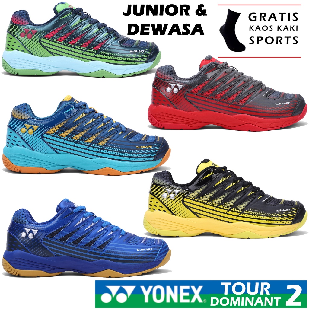 Sepatu Badminton Yonex Anak Dan Dewasa Yonex Tour Dominant 2 Tru Cushion Limited Edition - Sepatu Bu