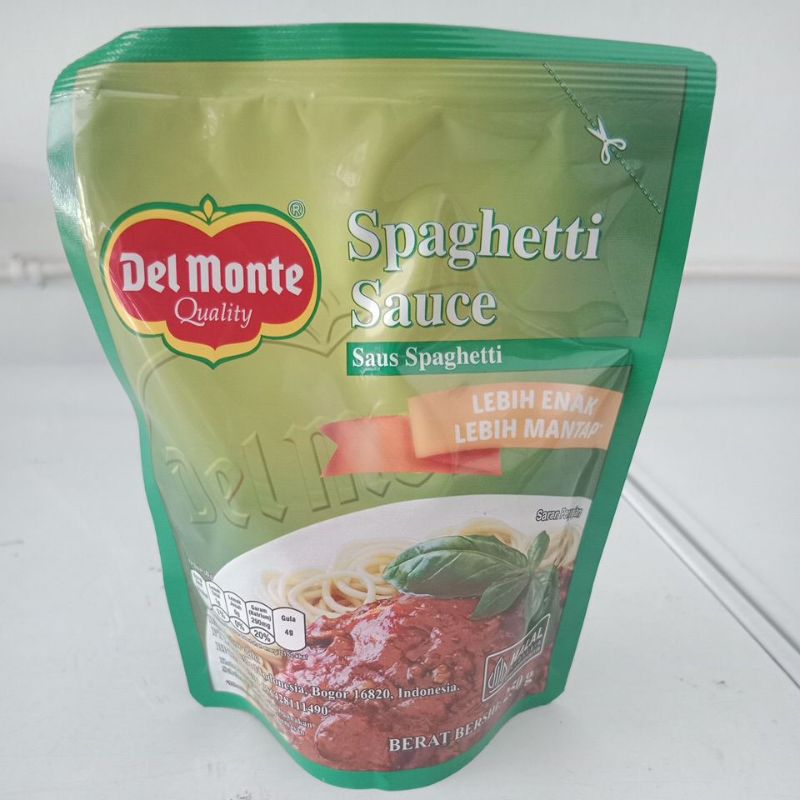 

Delmonte saus spageti 250gr