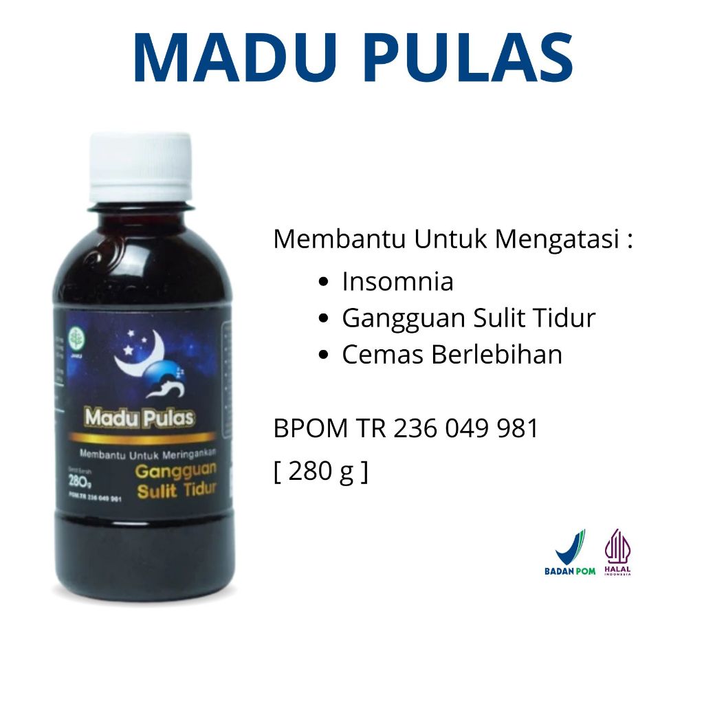 

Madu Pulas Atasi Insomnia Mengurangi Masalah Susah Tidur