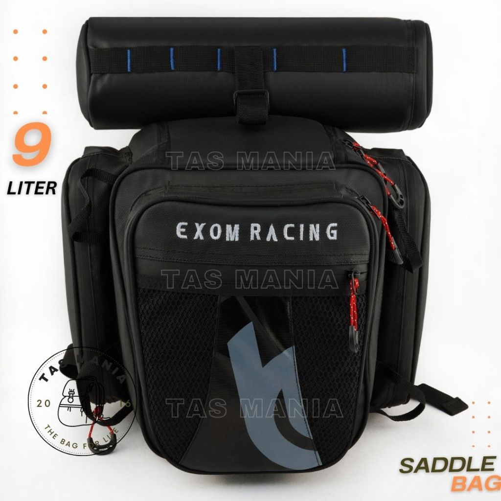 ADVENTUROUS - BAGASI MOTOR SADDLE BAG - TAS MOTOR ENDURO BAGASI BELAKANG SPAKBOR - OFF-ROAD - TAS RA