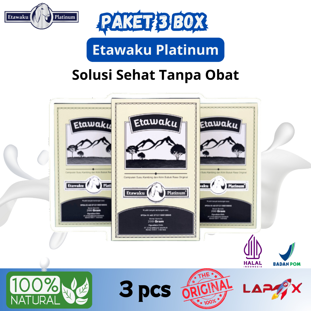 

Etawaku Platinum Susu Kambing Etawa Membantu Mengatasi Sesak Napas dan Jaga Kesehatan Jantung