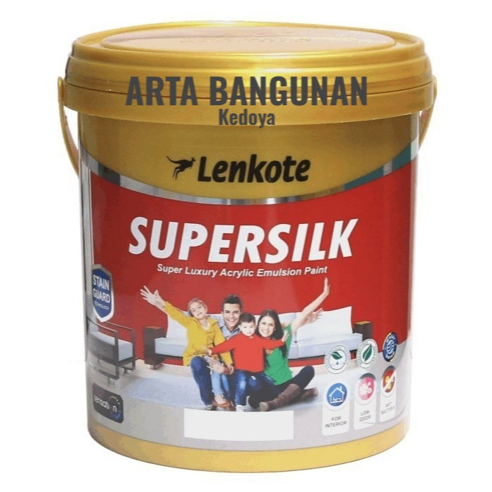 Lenkote Supersilk Cat Tembok Custom Warna (2.5 L)