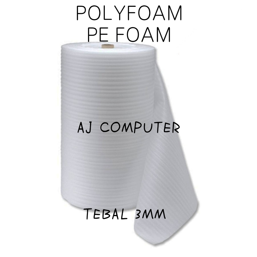 PE Foam Busa Polyethylene Packing Busa Polyfoam - Busa Underlay SPC - TEBAL 3MM