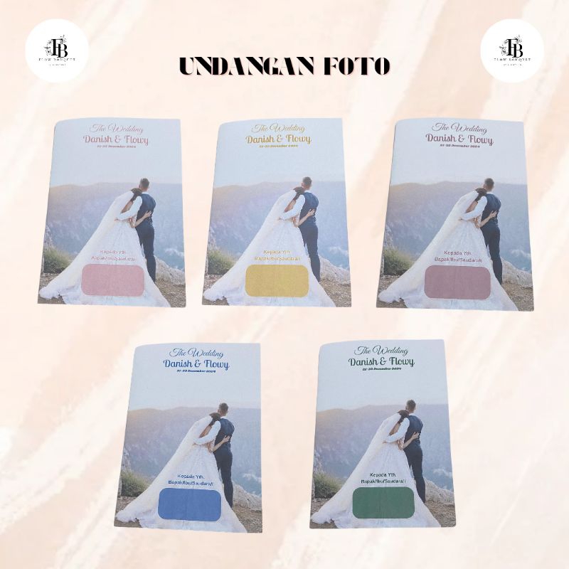 UNDANGAN FOTO WEDDING KHITAN UNDUH MANTU SUNATAN PERNIKAHAN