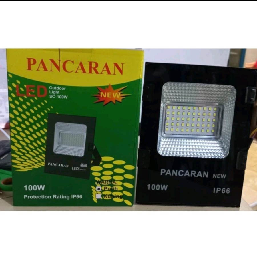 Lampu Sorot LED 100 Watt Merk Pancaran