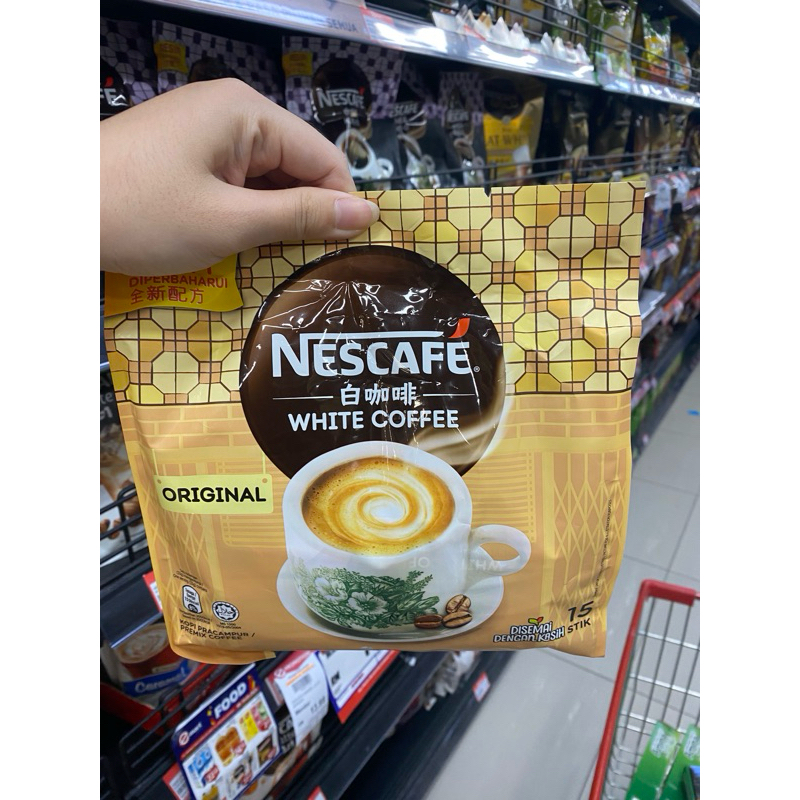 

nescafe white coffee original isi 15 sachet 504gr