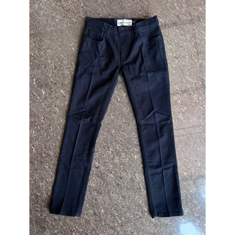 [PRELOVED] CELANA PANJANG JEANS HITAM PRIA TOPMAN CELANA DENIM SKINNY