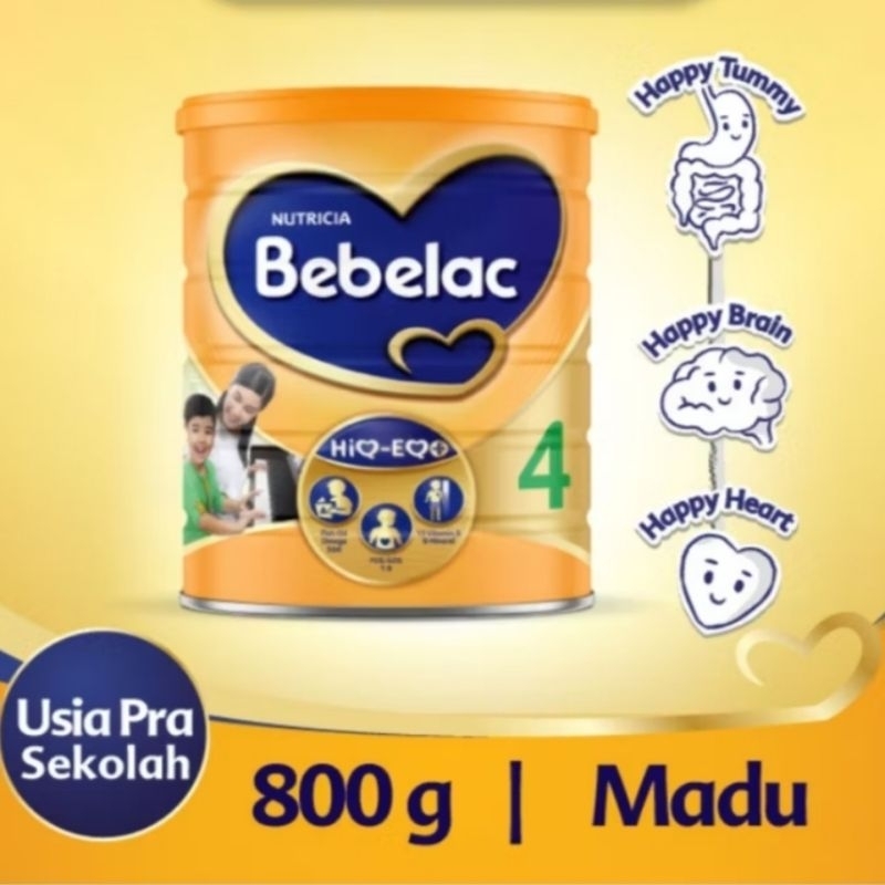 

BEBELAC 4+ MADU/VANILA 800 gram