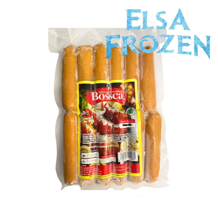 

BOSSCA SOSIS BAKAR 600GR SOSIS ISI 11+1/SOSIS BAKAR ENAK