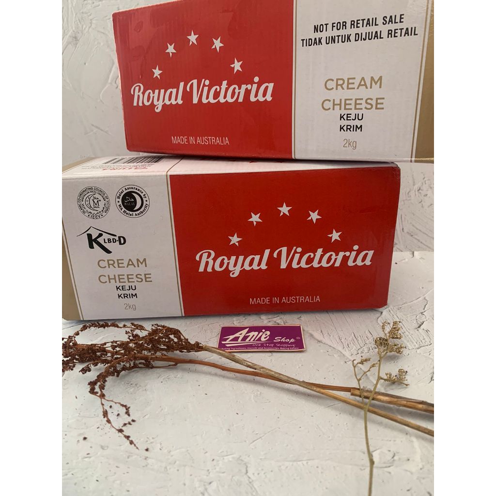 

IO royal victoria neuchatel cream cheese 2kg/krim keju 2kg