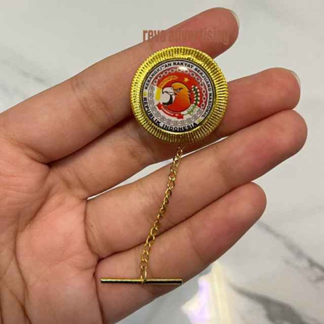 pin kerah kebangkitan rakyat berjuang nasional paku | republik indonesia