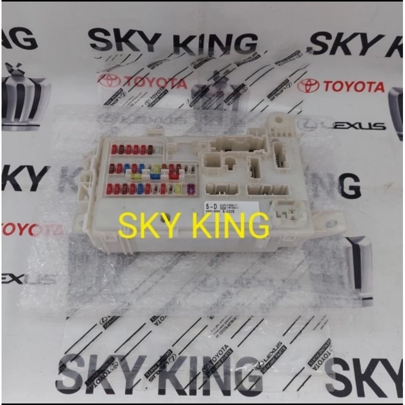 BCM Block Fusible Link Ling Fuse Blok Bok Box Sikring Sikering Sekring Sekering Toyota Avanza Veloz 