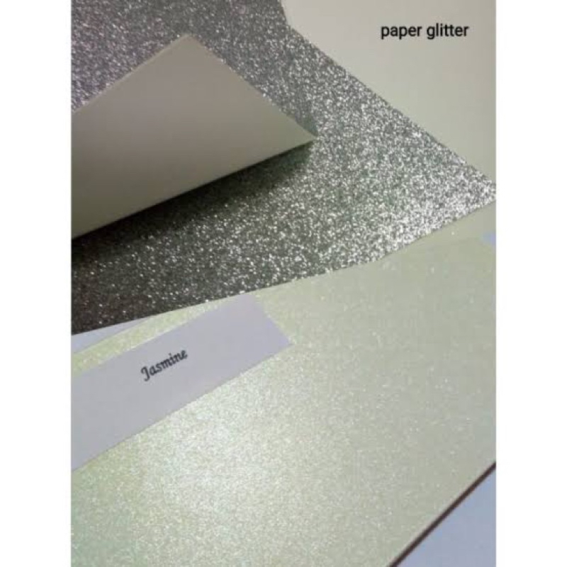 

Kertas jasmine gliter a4 / kertas jamine polos /kertas gliter