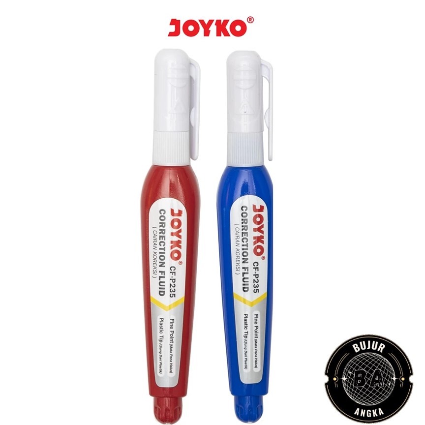 

TIPE X / KOREKSI PENGHAPUS PULPEN / CORRECTION FLUID CAIR JOYKO CF-P235