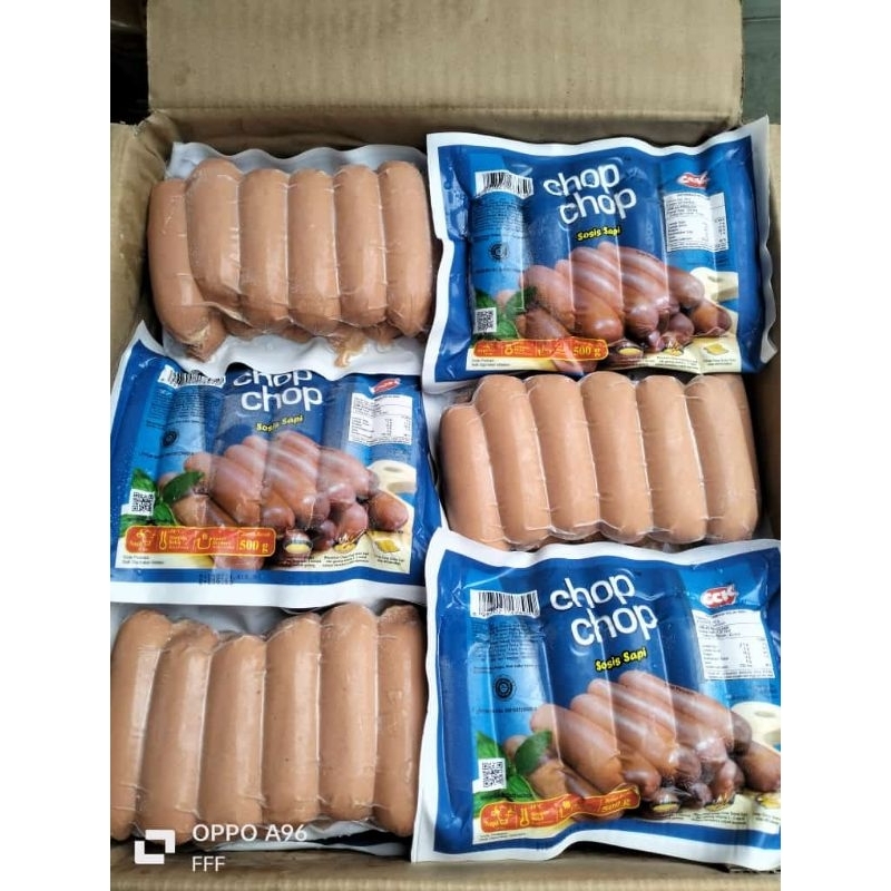 

*Sosis Bakar Sapi Chop Chop*/ 500gr (isi 12pcs)