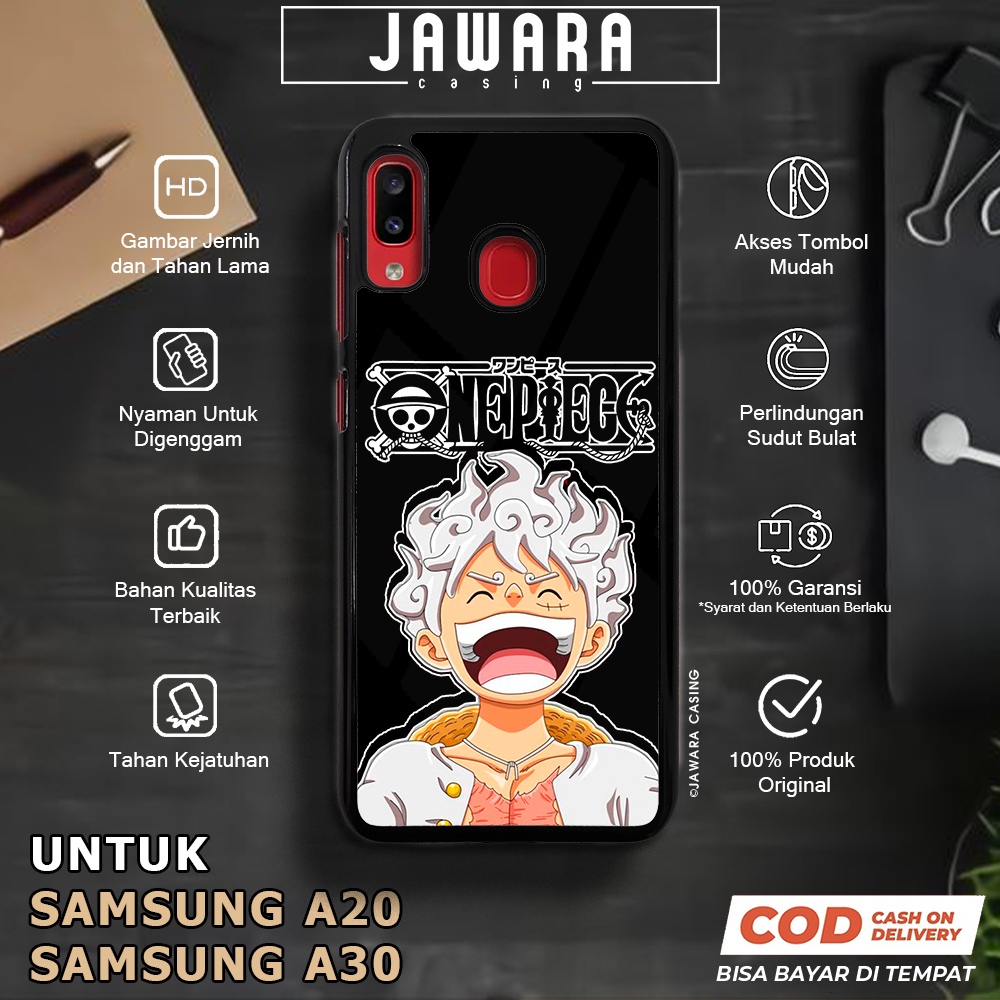 Case Samsung A20 A30 Casing Samsung A20 A30 [GEAR5] Premium Case Glossy Case Hp Samsung Jawara Casin