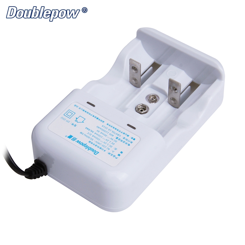 Velopiii67 2Pcs/Sepasang Doublepow Battery Charger - Baterai Cas Tipe D Rechargeable 1.2V