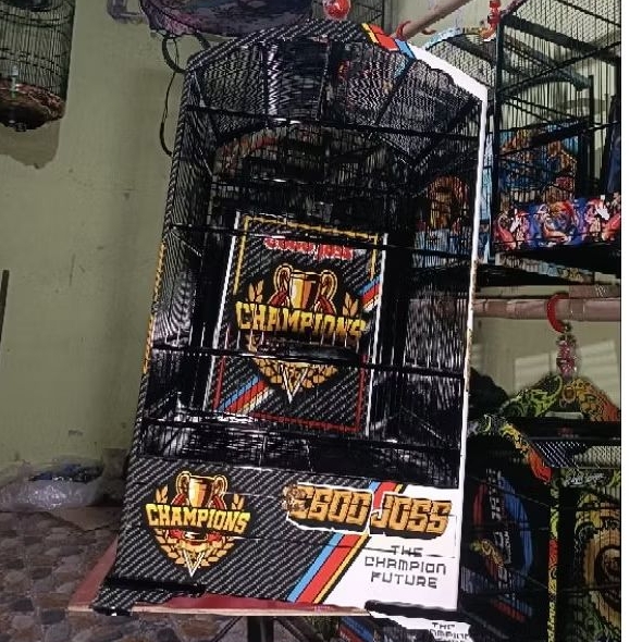 SANGKAR KANDANG EBOD JAYA KOSAN WATER DEKAL jruji fiber