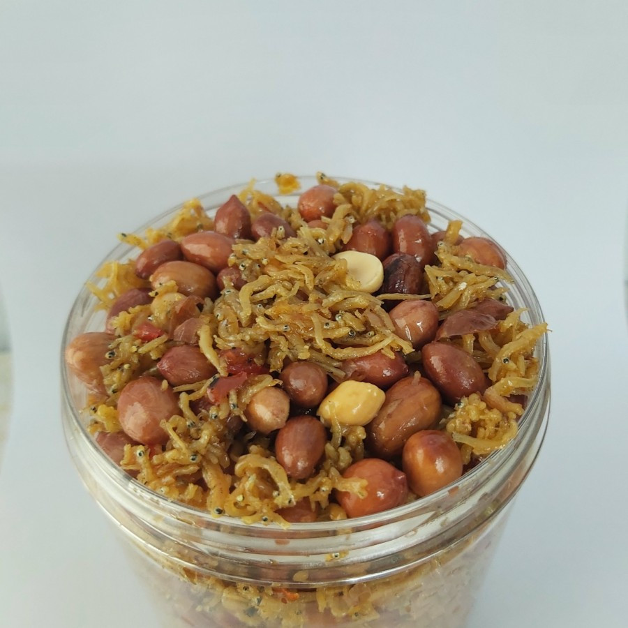 

Teri Medan Kacang Balado Standing Pouch Jeruk Lauk Praktis No Msg Super Pedas Gurih Kriuk