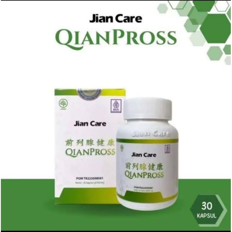 Jian Care Qianpross - Obat Herbal Untuk Meredakan Sering Kencing Prostat ISK