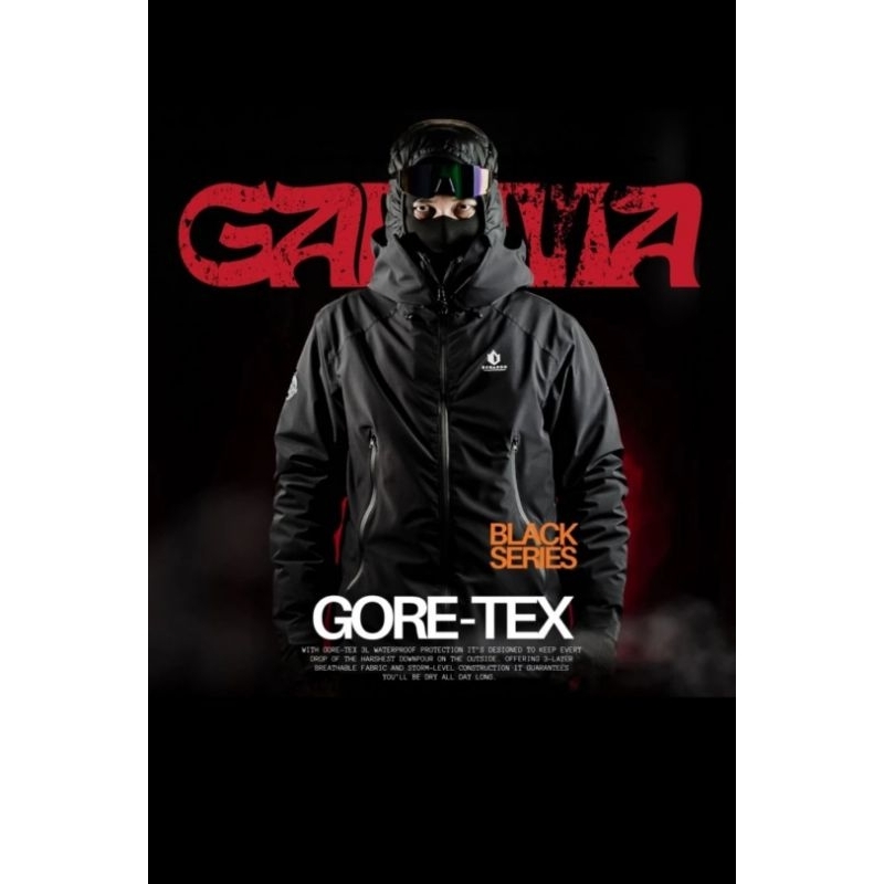 BOGABOO JACKET GORETEX 3 LAYER GAMMA WATERPROOF Pria Wanita Outdoor