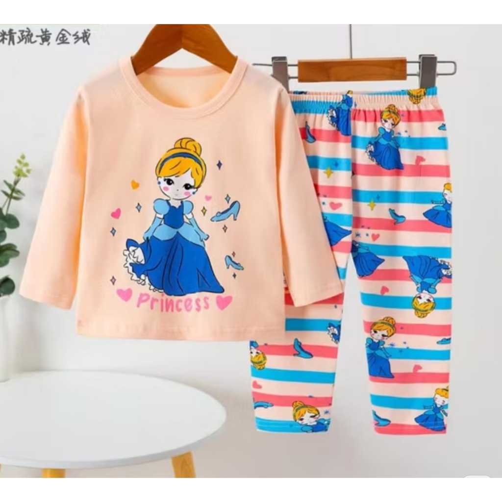 Setelan Piyama Anak/Setelan Anak Perempuan